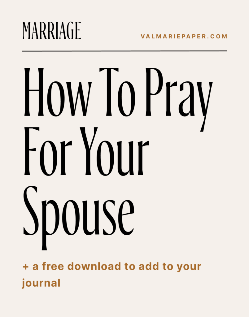 how-to-pray-for-your-spouse-val-marie-paper